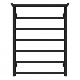 Полотенцесушитель водяной Терма П7 500х700 Deffi Черный (C.TE.70.50.7.B.B)