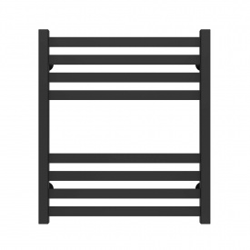 Полотенцесушитель водяной Magnus П8 600х600 Deffi Черный (A.MA.60.60.8.B.A)