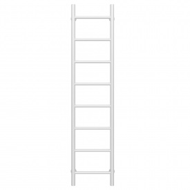 Полотенцесушитель водяной Орион П8 300х1400 Deffi Белый (C.OR.140.30.8.W.A)