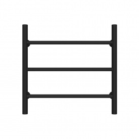 Рушникосушарка водяна Оріон П3 500х500 Deffi Чорний (C.OR.50.50.3.B.A)