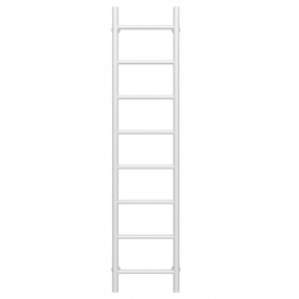 Полотенцесушитель водяной Орион П8 300х1400 Deffi Белый (C.OR.140.30.8.W.B)