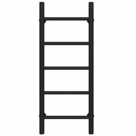 Полотенцесушитель водяной Орион П5 300х800 Deffi Черный (C.OR.80.30.5.B.B)