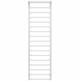 Полотенцесушитель водяной Трапеция с полкой П17 500х1800 Deffi Белый (C.TP.180.50.17.W.A)