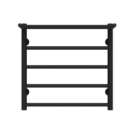 Полотенцесушитель водяной Терма П5 500х500 Deffi Черный (C.TE.50.50.5.B.B)