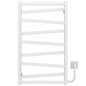 Полотенцесушитель электрический Alpha П9 500х900 Deffi Белый WD04 (A.AL.90.50.9.E.W.R.4)