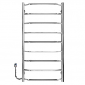 Полотенцесушитель электрический Трапеция П9 500х1000 Deffi Хром EF16 (C.TR.100.50.9.E.C.L.5)