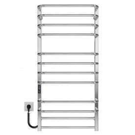 Полотенцесушитель электрический Lux П12 500х1100 Deffi Хром JD04 (A.LU.110.50.12.E.C.L.2)