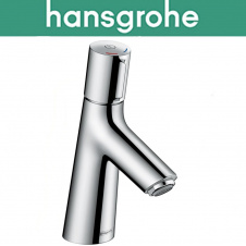 Смеситель Hansgrohe (art 72040000) для раковины однорычажный со сливной гарнитурой, Talis S 80, Хром