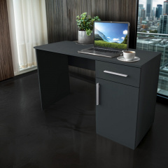 Стол письменный прямой Tobi Sho ST-0003 с тумбой 1200х760х500 Антрацит Братское