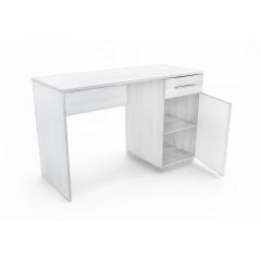 Стол письменный прямой Tobi Sho ST-0003 с тумбой 1200х760х500 Белый Днепр