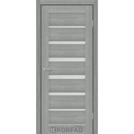 Міжкімнатні двері Песто скло сатин 600х900х2000 мм 