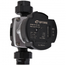 Насос циркуляционный энергосберегающий Optima PRIME UPMH 25-70AUTO 60Вт 3,5 м3/ч 130 мм с гайками