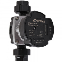 Насос циркуляционный энергосберегающий Optima PRIME UPMH 25-70AUTO 60Вт 3,5 м3/ч 130 мм с гайками Чернігів
