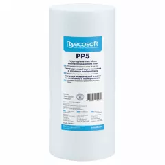 Картридж из вспененного полипропилена ECOSOFT для BB10 4,5"x10" 5 мкм Київ