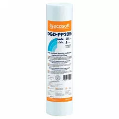 Картридж двух-градиентный ECOSOFT из вспененного полипропилена 2,5"x10" 20-5 мкм Київ