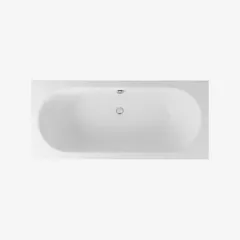 Ванна пристенная Excellent Oceana Slim 1700x750 прямоугольная матовая белая (WAEX.OCE17EDMS) Белая Церковь