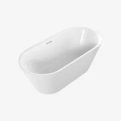 Ванна отдельностоящая Excellent HOLI.2 1600x760 овальная белая (WAEX.HOL2.16WH) Київ