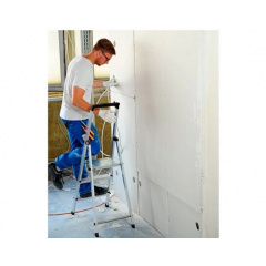 Односторонняя стремянка Solidy KRAUSE NEW 3 ступени Буча