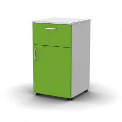 Тумбочка медична ТПд-1 приліжкова з ДСП ТМ Омега Київ