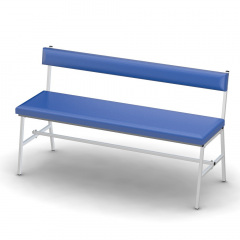 Банкетка зі спинкою медична БС-3 ТМ Омега Смела