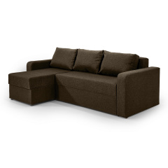 Кутовий диван Париж (коричневий, 235х150 см) IMI Конотоп