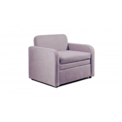 Крісло Tobi Sho Юніор-0.7 розкладне м'яке для дітей велюр Magic Dusty Violet, 880х800х800 мм Нововолинськ