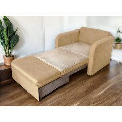 Диван-кресло Tobi Sho Юниор-1.0 раскладной мягкий для кухни велюр Magic Bone, 1180х800х800 мм Кривой Рог