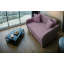 Диван прямой Tobi Sho Юниор-1.2 раскладной мягкий велюр Magic Dusty Violet, 1380х800х800 мм Сумы