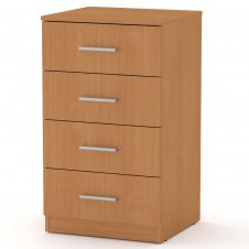 Комод Компанит 4А Бук (49х45х85 см)