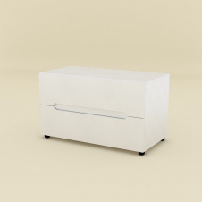 Тумба під ТВ-4 Стиль Компанит Білий (New-140)