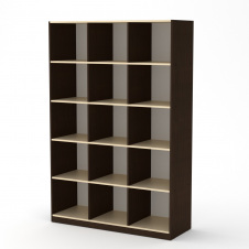 Стелаж книжковий Компанит КШ 3 Венге (kom-328)