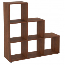 Шкаф книжный Компанит КШ-19 Орех экко 105,5х29,2х107 см