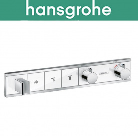 Термостатический смеситель Hansgrohe (art 15356400) для душа на 3 кнопки, RainSelect, Хром