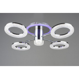Люстра светодиодная акриловая Sirius B YH1004/4 CH 56W