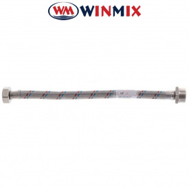 Гибкий шланг для подключения воды ГШ 1/2' 60 см, Winmix нерж.