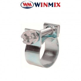 Хомут червячный оцинкованный Mini 6-8