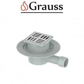 Душевой трап из нержавеющей стали SUS304 FD14-100*100-180,Grauss Чехия