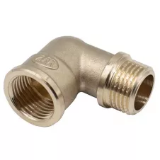 Уголок латунный WEZER 1/2" ВН