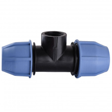 Тройник ПНД Vsplast 32х1/2"х32 ВР 3002