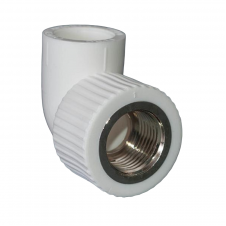 Уголок Tebo Ø32х1/2" ВР PPR белый