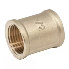 Муфта латунная WEZER 1/2" Киев