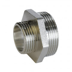 Ниппель латунный VLMZ А0509А(нк) 1 1/2" x 1" Киев