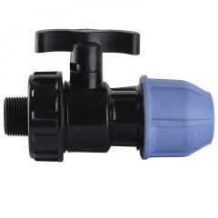 Кран шаровой ПНД Vsplast 32х1" НР 6003 Запоріжжя