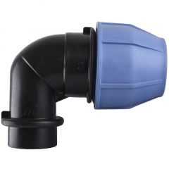 Колено ПНД Vsplast 63х1 1/2" ВР 4002 Херсон