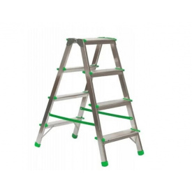 Стремянка алюминиевая двухсторонняя ITOSS 924 2x4 ступени