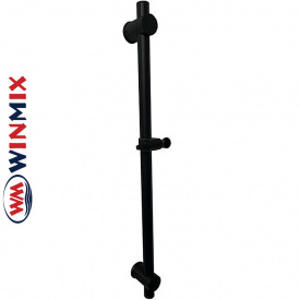 Душевая стойка черная с нержавеющея стали Winmix BAR-SUS-003 BLACK, без шланги и лейки