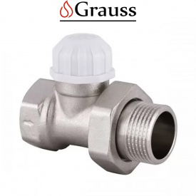 Кран термостатический прямой Grauss 1"