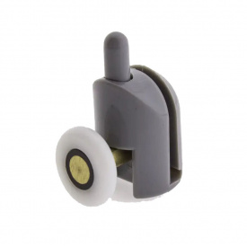 Ролики для душових кабін (А-43 А) нижнє колесо, що не знімається. (Колесо 23 мм)