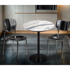 Стол для кафе Tobi sho Австрия в стиле лофт 600 мм, Topalit Mono Design Афионский камень Киев