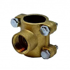 Хомут для врезки 3/4" (20), (выход-1/2"), Днепр